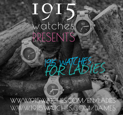 1915 watches - Lancering van de 1915 watches dameslijn